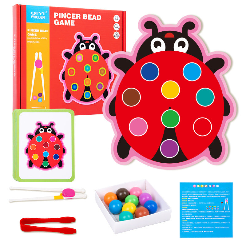 Montessori Clip Bead Educational Toy