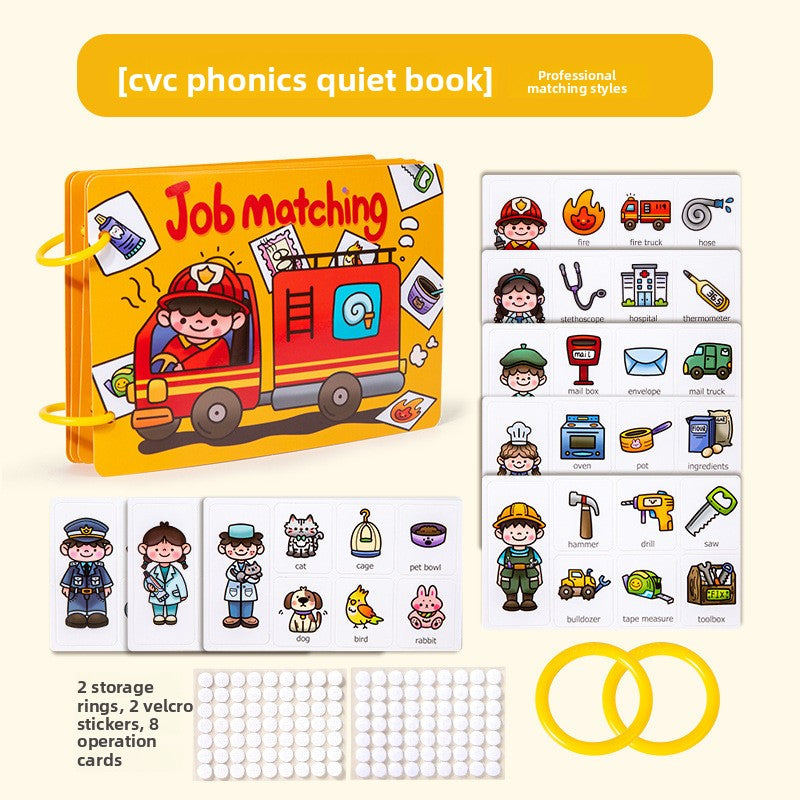 Montessori Educational Sticker Activity Book for Children