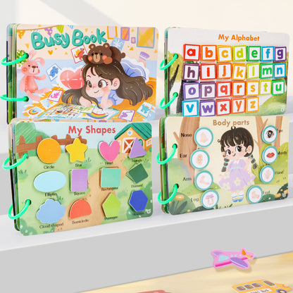 Montessori Educational Sticker Activity Book for Children