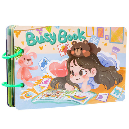 Montessori Educational Sticker Activity Book for Children