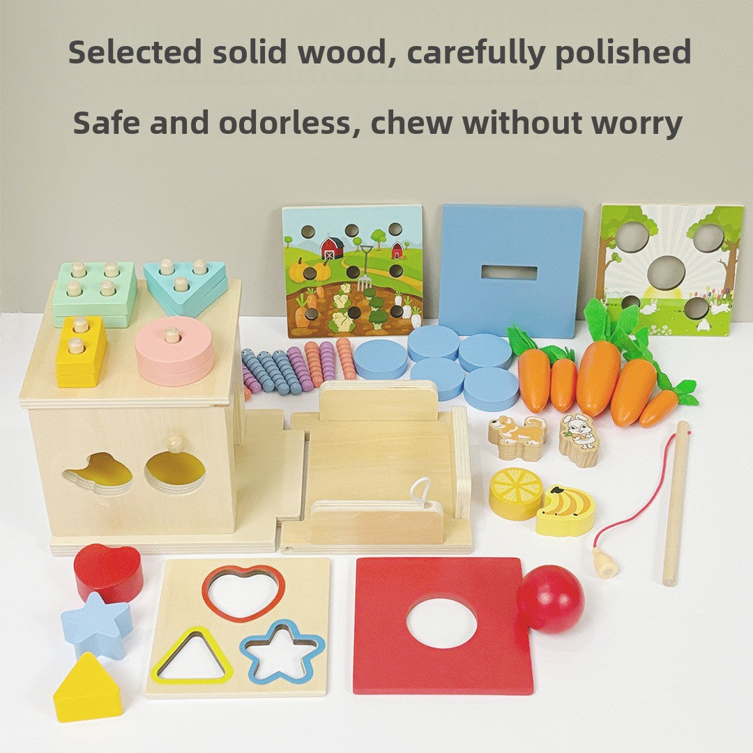 Montessori Educational Wooden Blocks Set