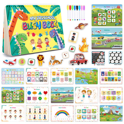 Montessori Human Anatomy Busy Book for Kids