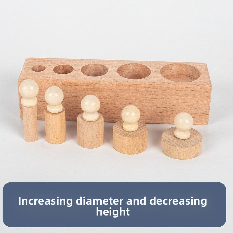 Montessori Sensory Cylinder Blocks