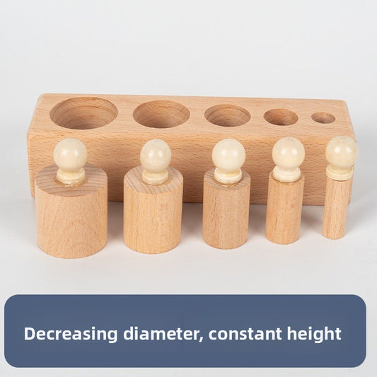 Montessori Sensory Cylinder Blocks