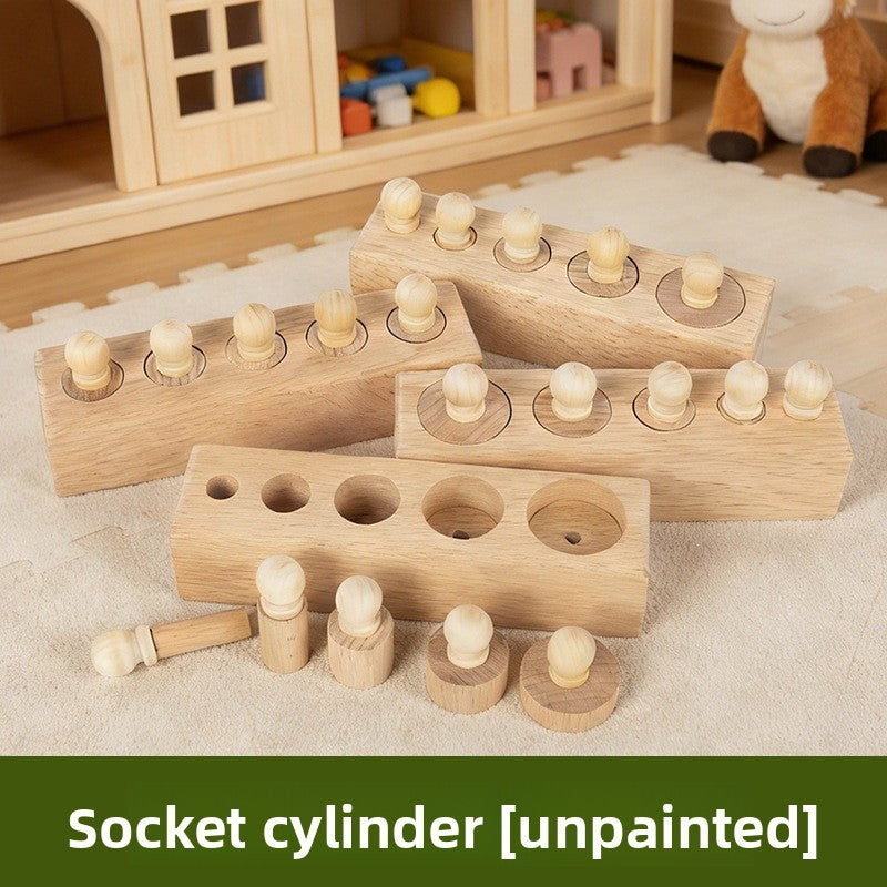 Montessori Sensory Cylinder Blocks