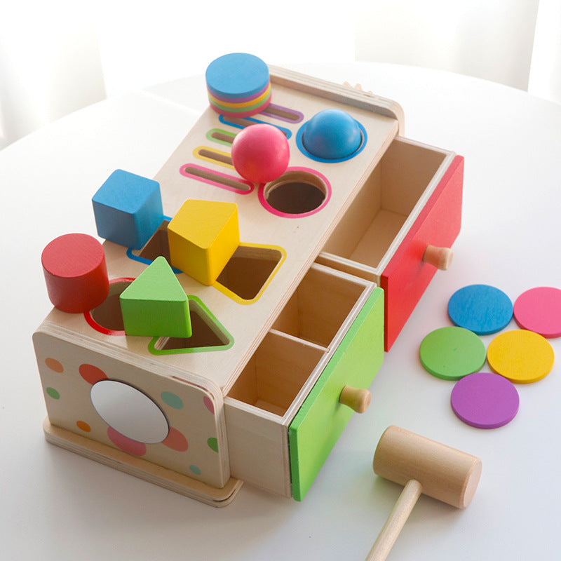 Montessori Shape Matching Coin Box Educational Toy