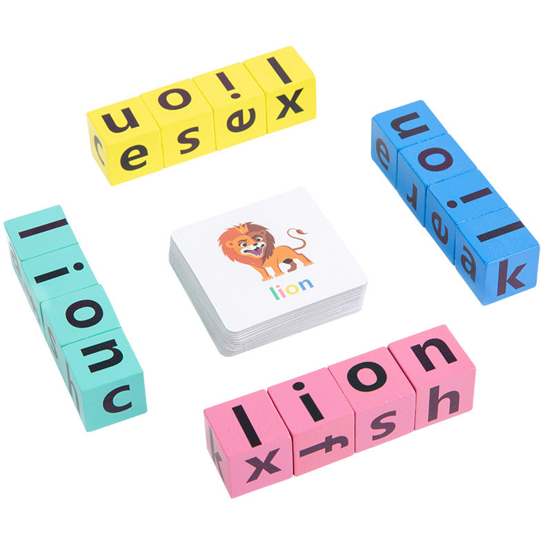 Montessori Spelling Card Game