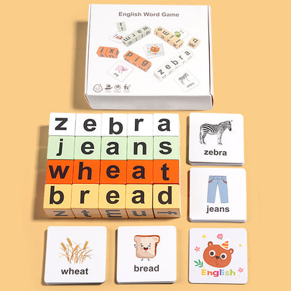 Montessori Spelling Card Game