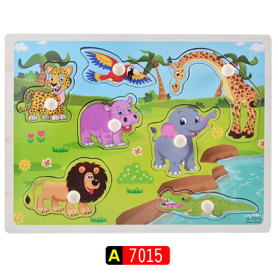 Montessori Wooden Alphabet Puzzle Board