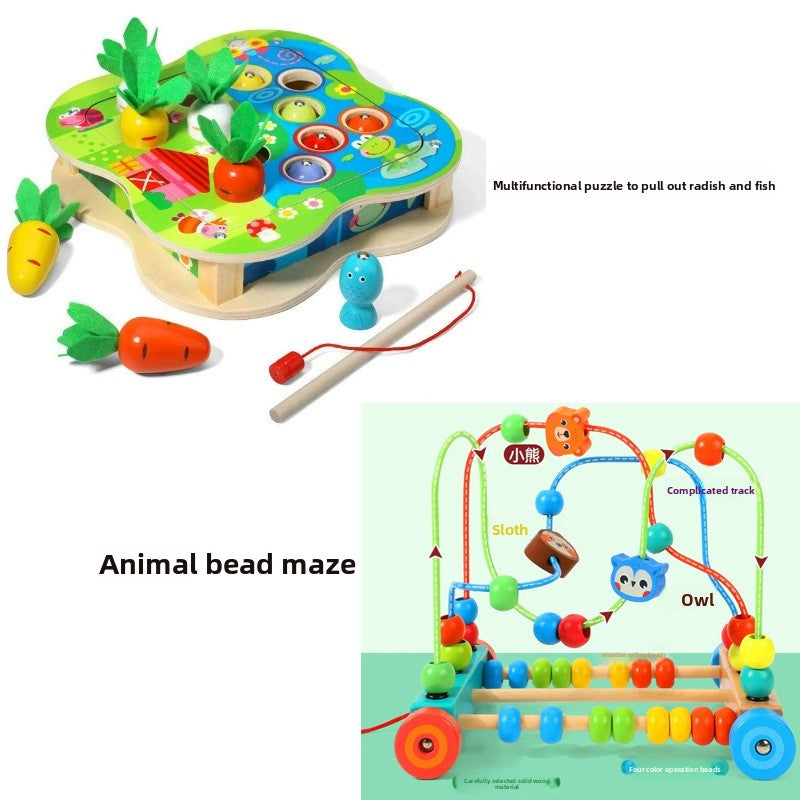 Montessori Wooden Educational Toy Set