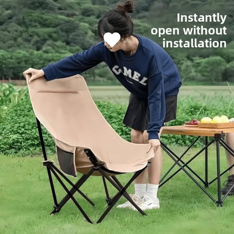 Moon Folding Outdoor Folding Chair Camping Chair Portable Stools