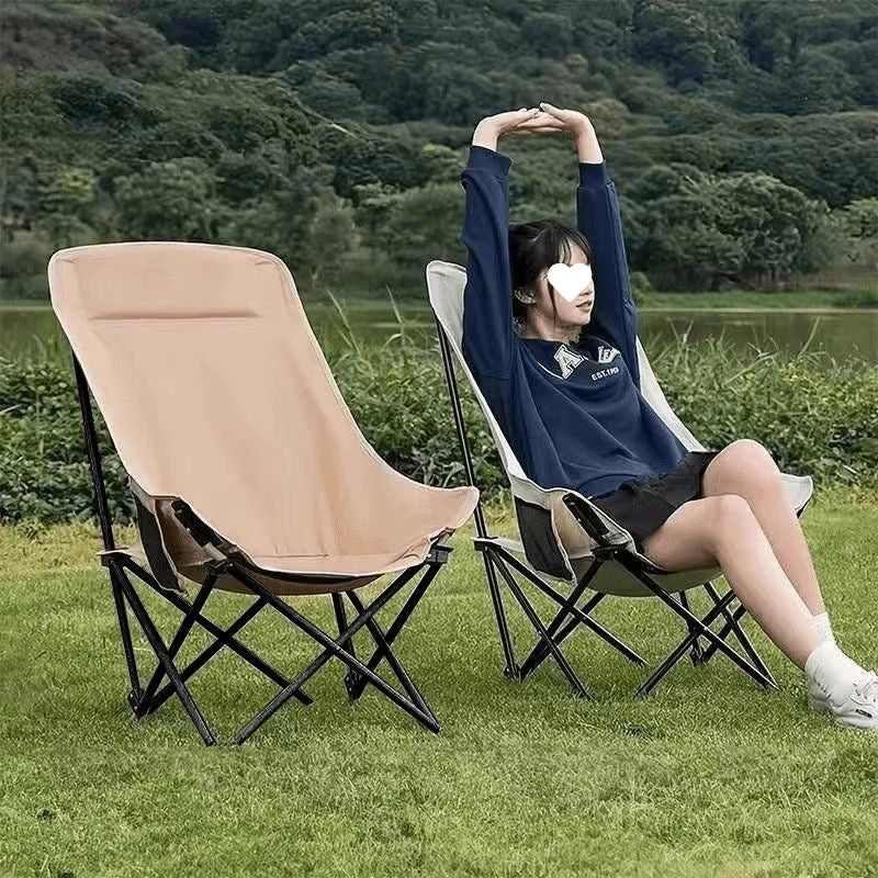 Moon Folding Outdoor Folding Chair Camping Chair Portable Stools