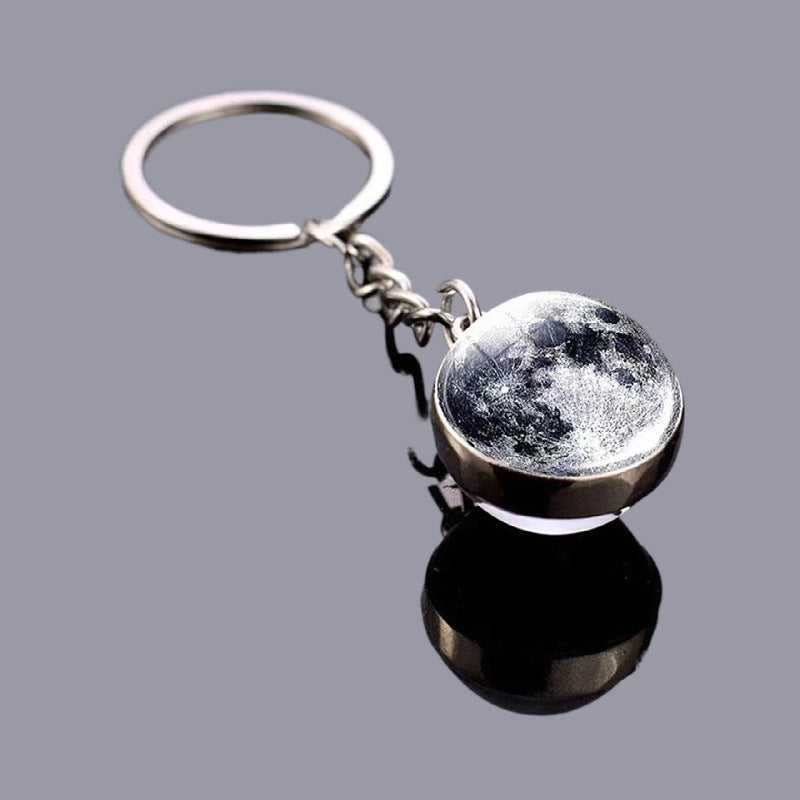 Moon keychain