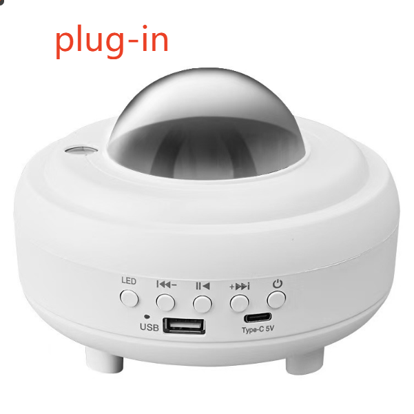 Moon Lamp Star Projector Bluetooth Speaker