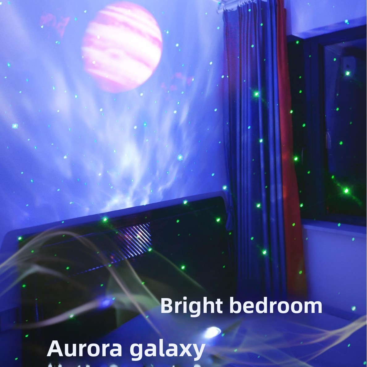 Moon Lamp Star Projector Bluetooth Speaker