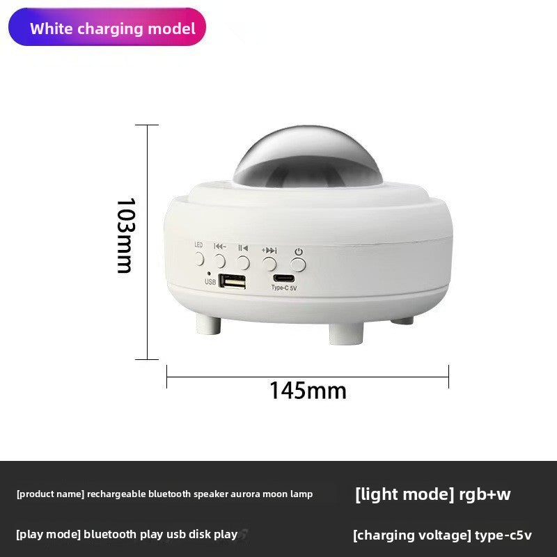 Moon Lamp Star Projector Bluetooth Speaker