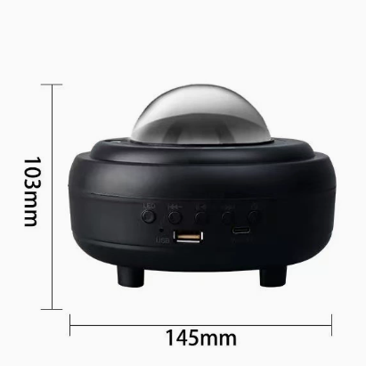 Moon Lamp Star Projector Bluetooth Speaker