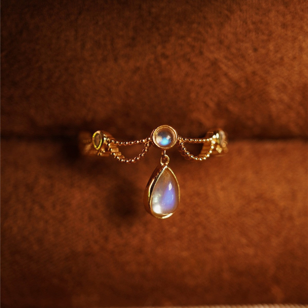Moonstone ring