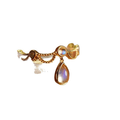 Moonstone ring
