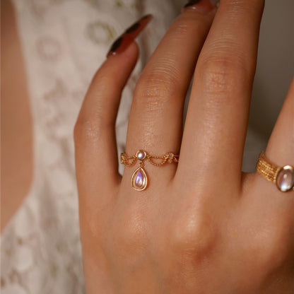 Moonstone Ring