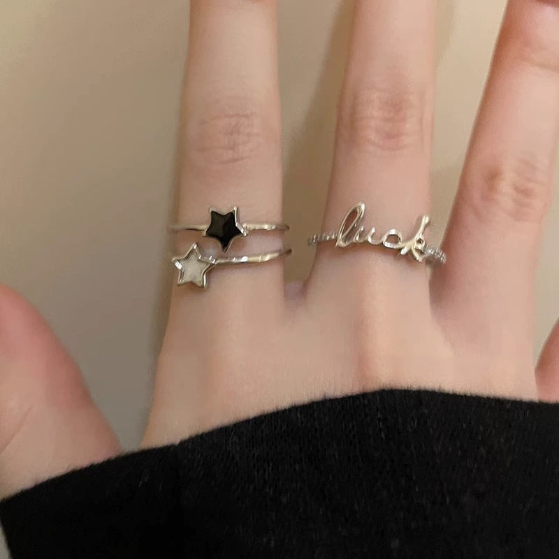 Moonstone zircon ring