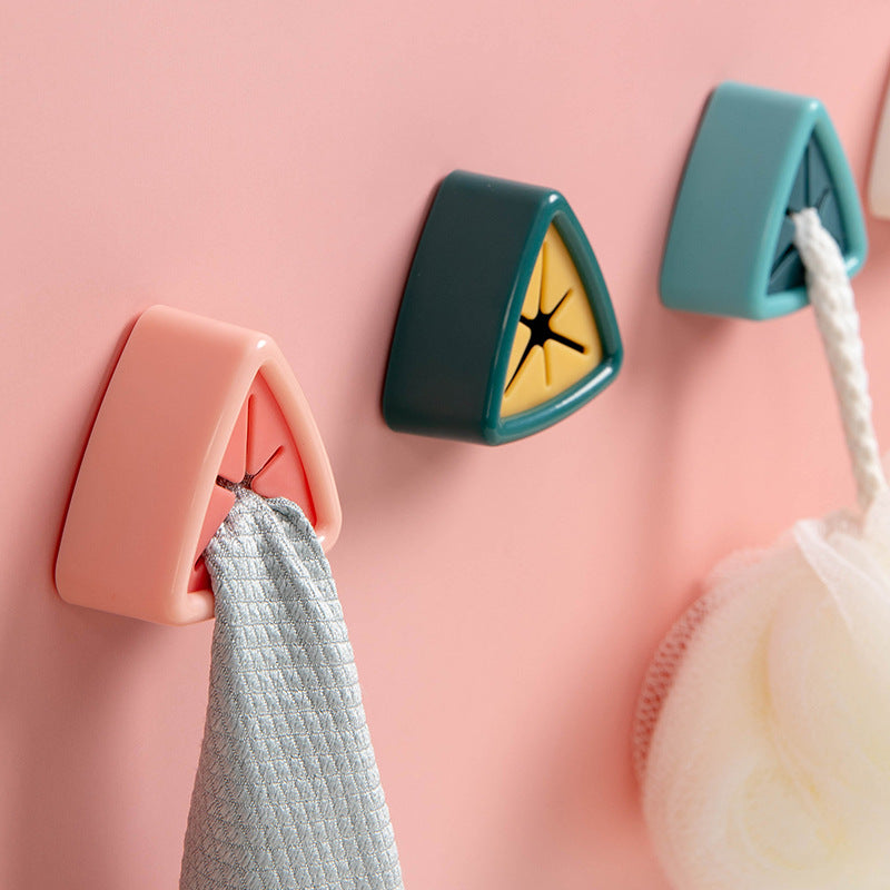 Mop rack without holes drilled