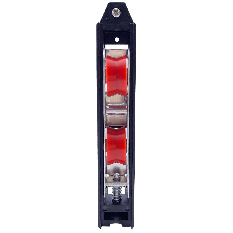 MOQ:100 Nylon Double Wheel Window Screen Pulley