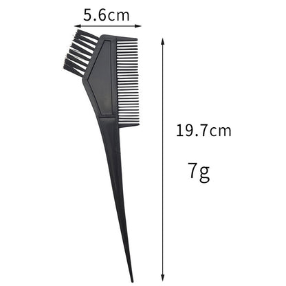 MOQ：20 Double-headed soft-bristle hair dye brush