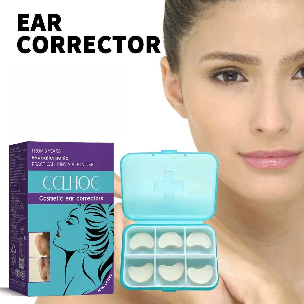 MOQ：2 Auricle shaping waterproof ear patch