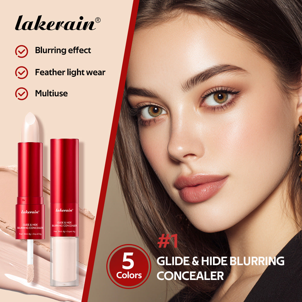 MOQ：3 Dual-Ended Concealer and Blur Stick