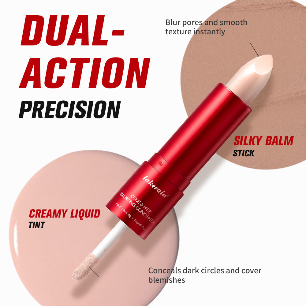 MOQ：3 Dual-Ended Concealer and Blur Stick