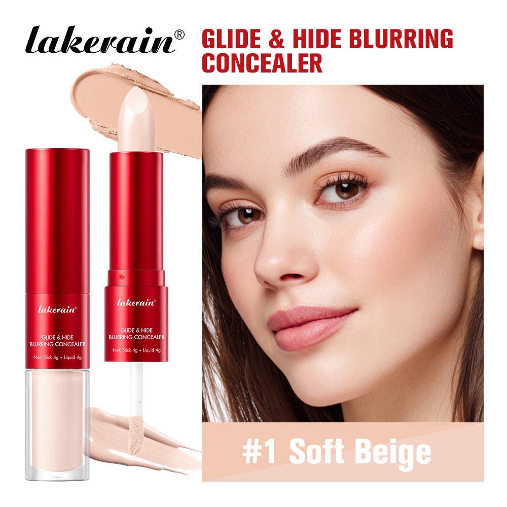 MOQ：3 Dual-Ended Concealer and Blur Stick