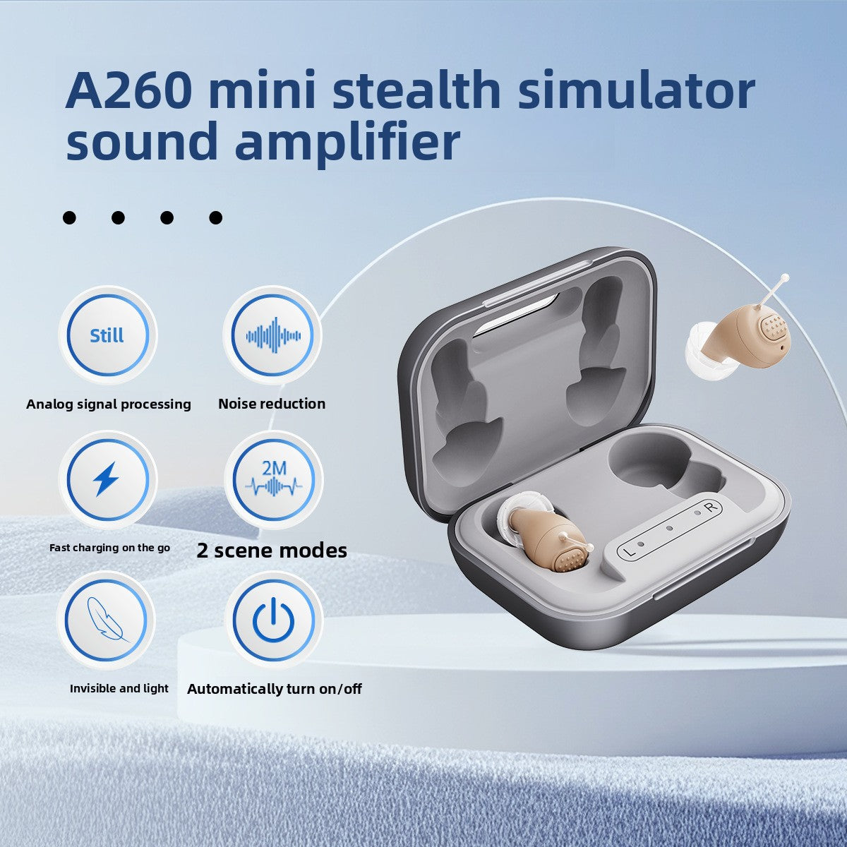 MOQ：5 Noise-reducing hearing aid