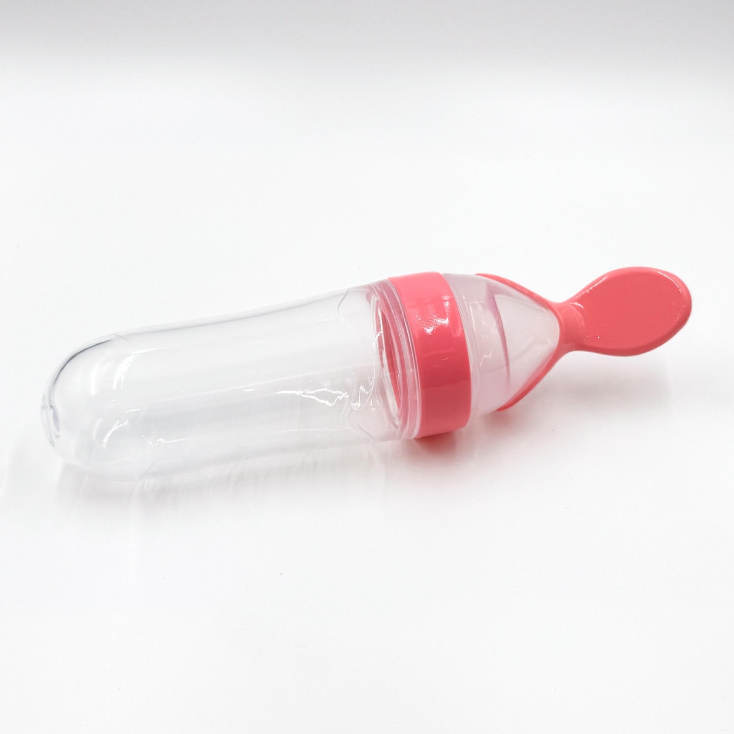 “MOQ：5” Silicone baby food feeding bottle