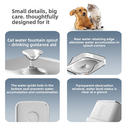 MOQ:6 Silent Smart Pet Water Dispenser
