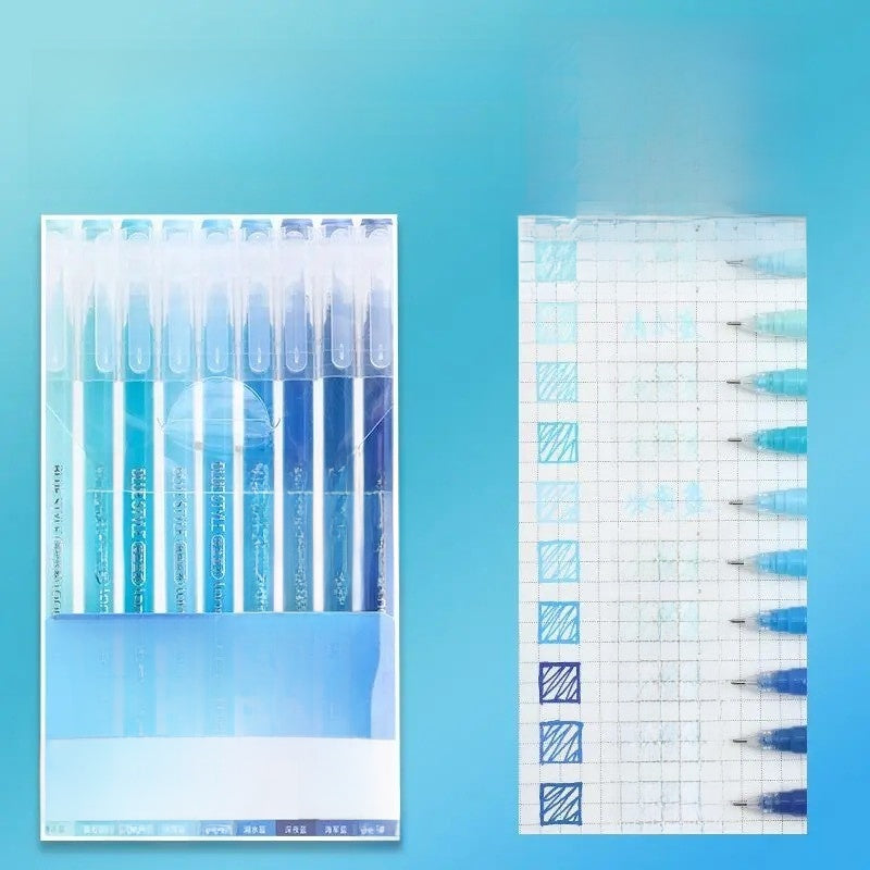 Morandi Color Gel Pens for Journaling and Note-Taking