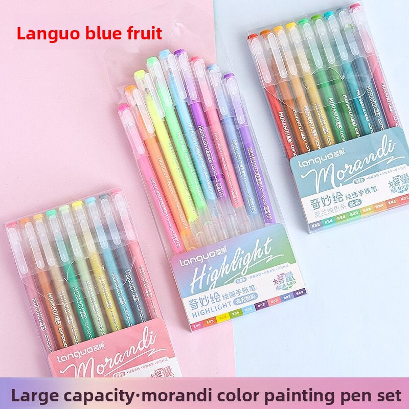 Morandi Color Gel Pens for Journaling and Note-Taking
