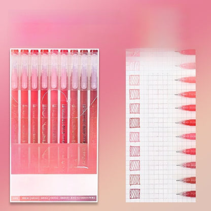 Morandi Color Gel Pens for Journaling and Note-Taking