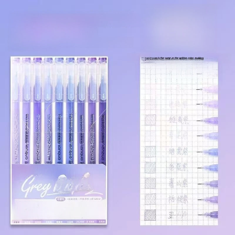 Morandi Color Gel Pens for Journaling and Note-Taking