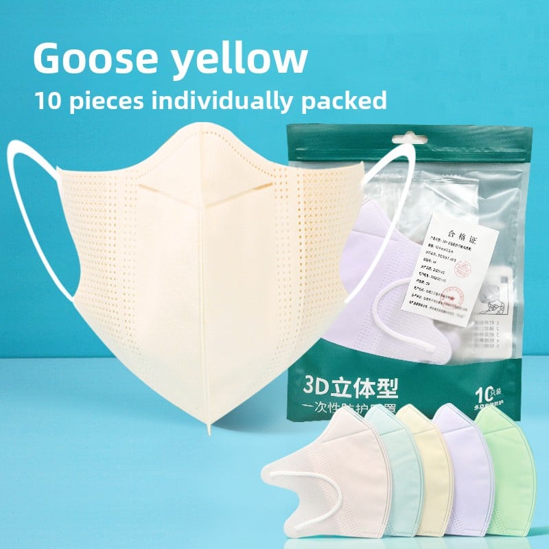Morandi Disposable 3D Protective Face Mask