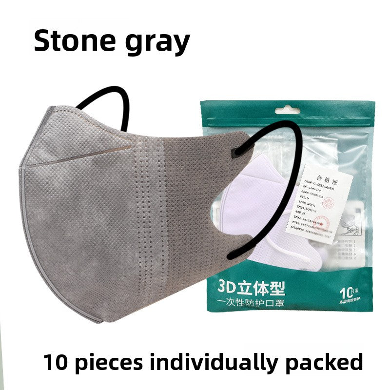 Morandi Disposable 3D Protective Mask for Adults
