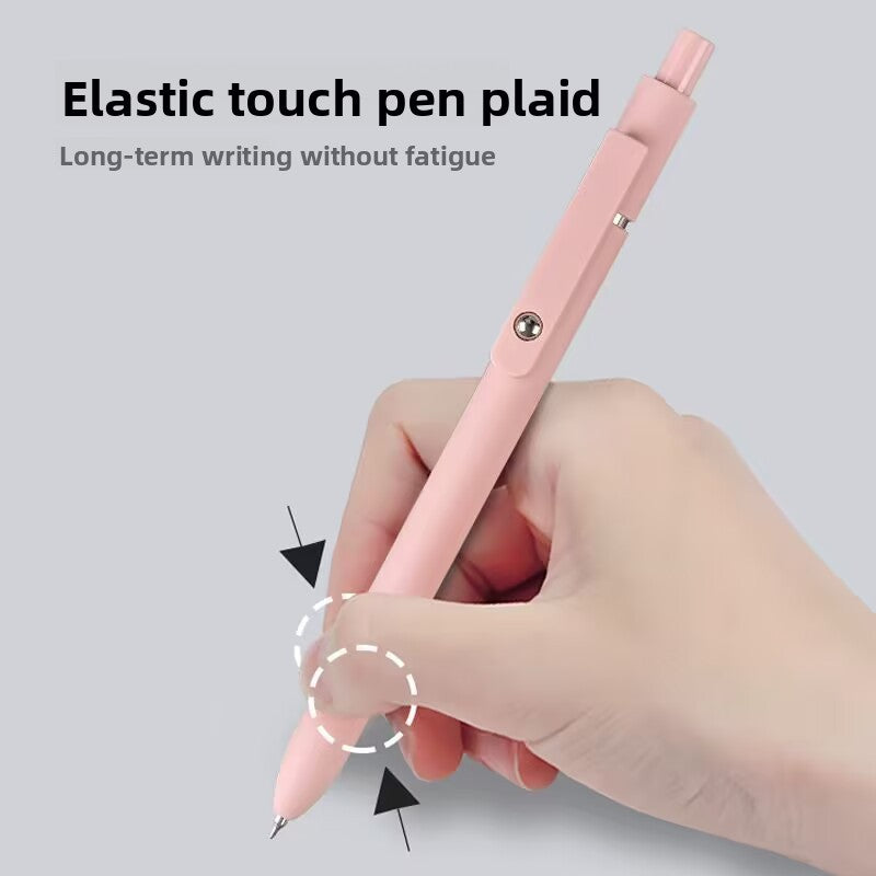 Morandi Retro Press Gel Pen 0.5mm Fine Tip 5-Piece Set