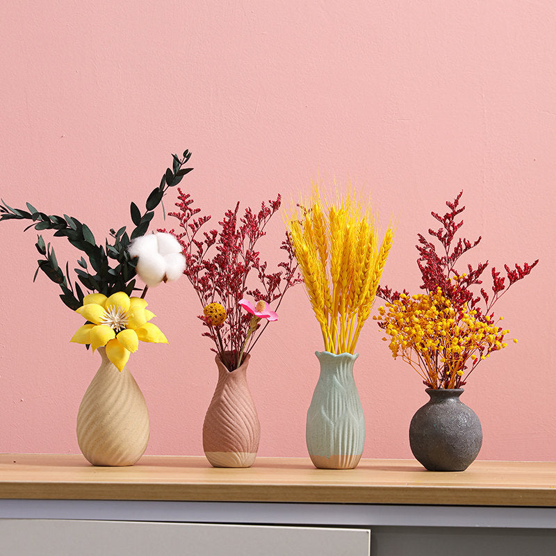 Morandi Small Vase iBed and Breakfast Decoration Dried Flower Ornaments Home Furnishings