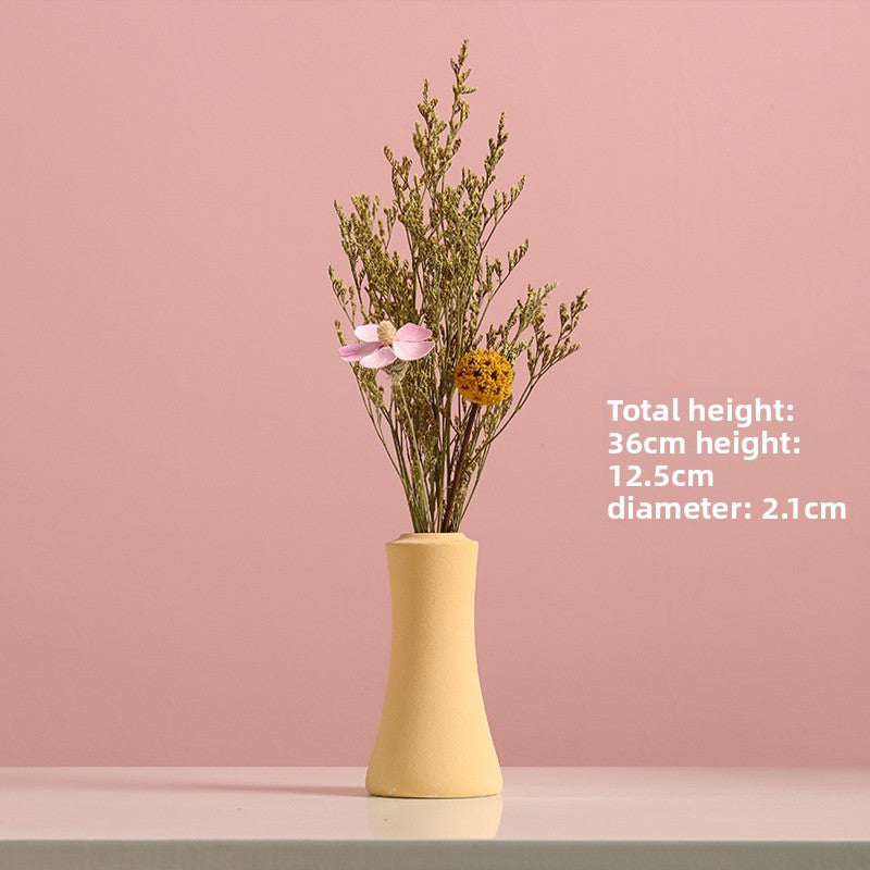 Morandi Small Vase iBed and Breakfast Decoration Dried Flower Ornaments Home Furnishings