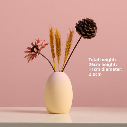 Morandi Small Vase iBed and Breakfast Decoration Dried Flower Ornaments Home Furnishings