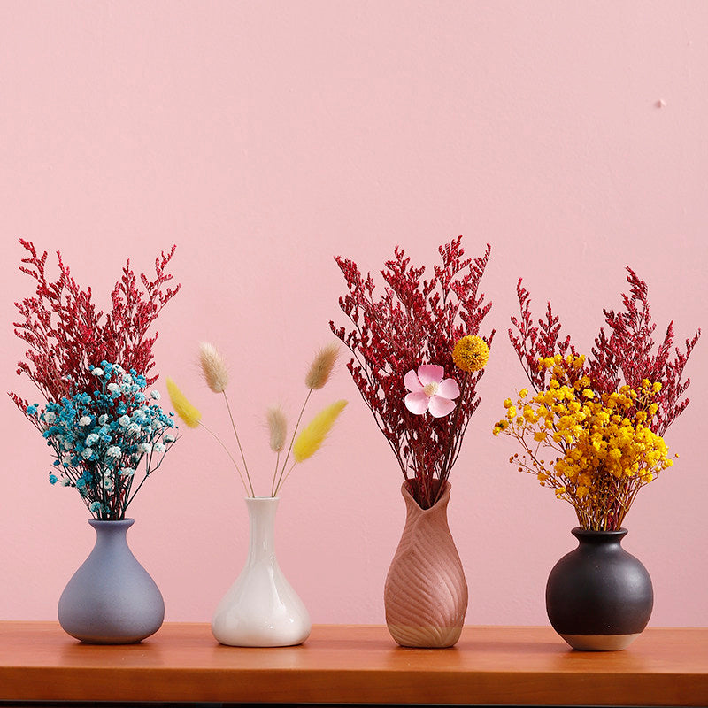 Morandi Small Vase iBed and Breakfast Decoration Dried Flower Ornaments Home Furnishings