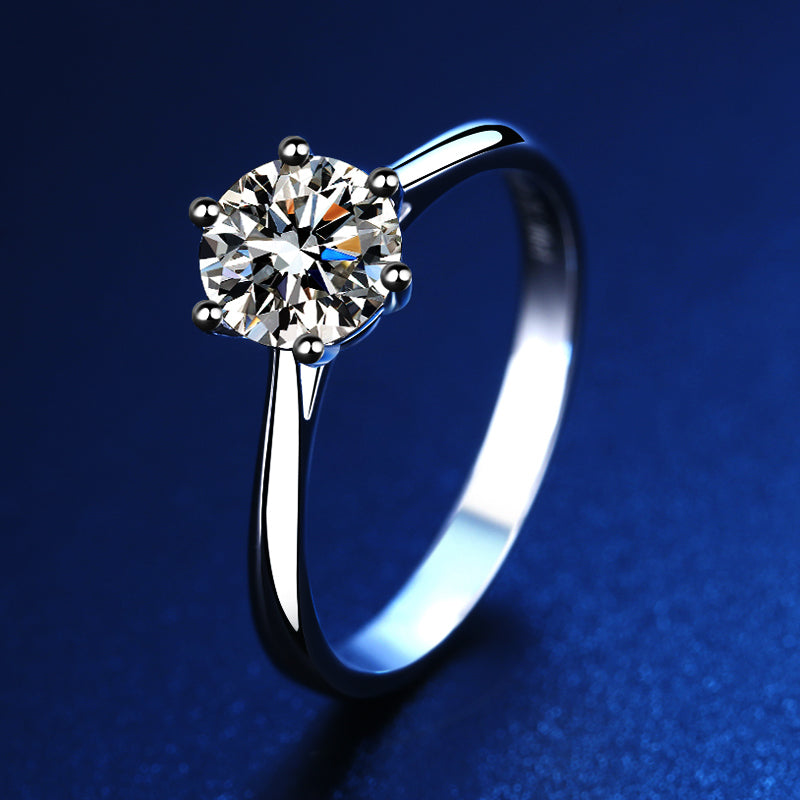 Morganite diamond ring