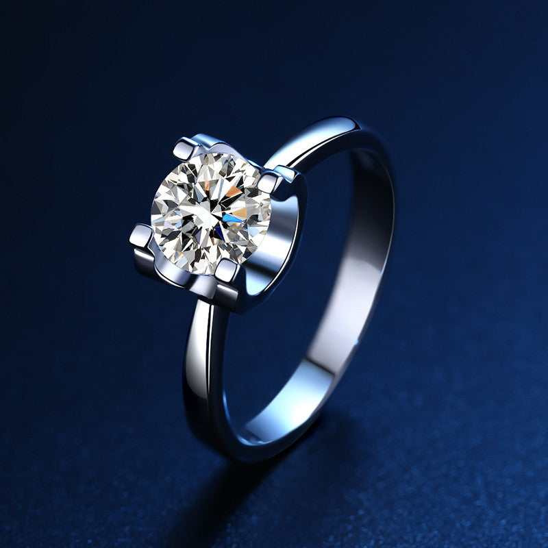 Morganite diamond ring