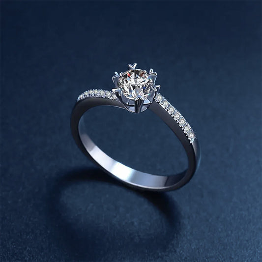 Morganite diamond ring