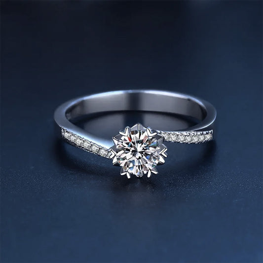 Morganite diamond ring